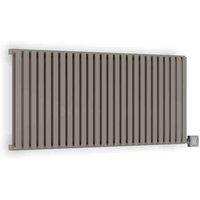 Terma Electric Radiator, Nemo, 530/1185 (supplied w/ KTX 4 Blue In Silver) Metallic Stone, Grey