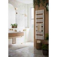 Terma Electric Towel Rail, Alex One 1580/500, White RAL 9016, White
