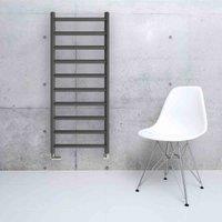Terma Heated Towel Rail, Crystal 1200/500 , Modern Grey, Grey