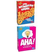 Cheatwell Games The Numbers Game & Aha Bundle The Perfect Set For Game Nights And Family Gatherings, Multi