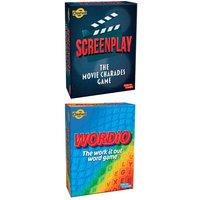 Cheatwell Games Screenplay & Wordio Bundle Two Fun And Challenging Games For Creative Minds, Multi