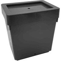 AutoPot 30ltr Reservoir with Lid and 9mm Grommet, Black