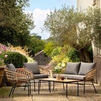 Crossland Grove Albury Lounge Set, Brown