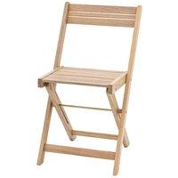 Crossland Grove Norris Folding Chair Natural ( 2 pk), Brown