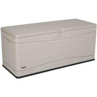 Lifetime Outdoor Storage Deck Box (130 Gallon), White