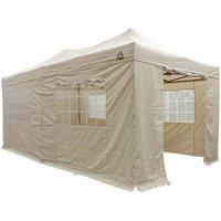 All Seasons Gazebos 3m x 6m Superior Package Gazebo Beige