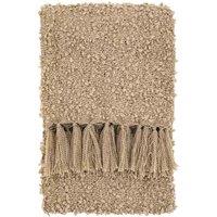 Crossland Grove Orway Boucle Throw 1300X1700Mm, Brown
