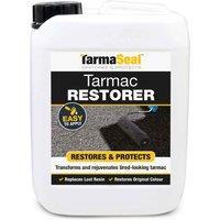 Smartseal Tarmaseal Tarmac Sealer & Restorer Black Superior To Tarmac Paint For Driveways 5L, Black