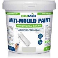 Smartseal Anti Mould Paint - Wessex Stone 5L For Bathroom Kitchen And Bedroom Walls & Ceilings