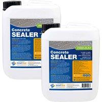 Smartseal Premium Concrete Sealer 2 X 5 Litre, Clear