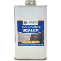 Smartseal Limestone Sealer Black Limestone & Slate Sealer 1L, Black