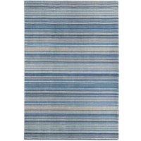 Origins Fine Stripes Blue Beige 120X170, Blue