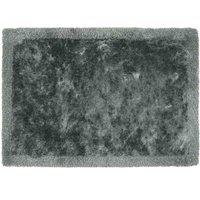 Origins Shimmer Shaggy Border Charcoal 120X170, Grey