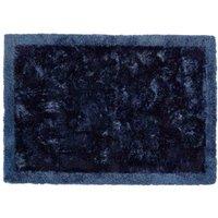 Origins Shimmer Shaggy Border Indigo 160X230, Blue