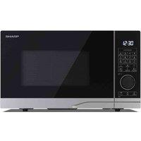 Sharp Yc-pc254Au-s 25L 900W Microwave Oven With Grill And Convection