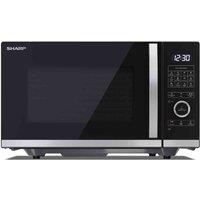 Sharp Yc-qg254Au-b 25L 900W Flatbed Microwave Oven With Grill