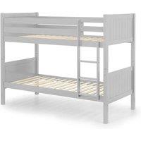 Julian Bowen Bella Bunk Bed - Dove Grey, Grey