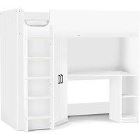 Julian Bowen Hercules High Sleeper - All White, White