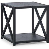 Julian Bowen Lima Lamp Table - Black Ash, Black