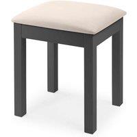 Julian Bowen Maine Dressing Stool - Anthracite, Black