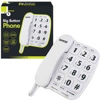 Benross Jumbo Button Telephone - White