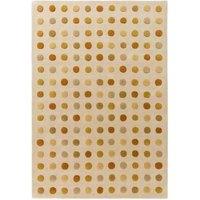 Asiatic Dotty Rug 120X170Cm Gold, Gold