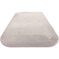 Asiatic Kuza 120X170Cm Shape Silver Grey Rug, Silver