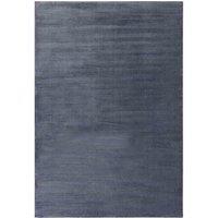 Asiatic Kuza 160X230Cm Plain Stripe Navy Rug, Blue