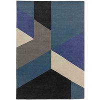 Asiatic Reef Rug 120X170Cm Rf13 Big Geo Blue, Blue