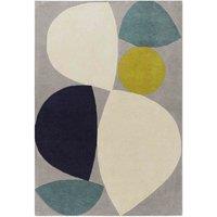 Asiatic Reef Rug 160X230Cm Rf25 Mid Century Teal, Blue