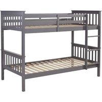 Home Detail Andromeda Grey Bunk Bed, Grey