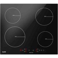 Baridi 60Cm 4 Zone Induction Hob 9 Power Settings Touch Control 2800W - DH177, Black