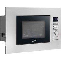 Baridi 20L Integrated Microwave Oven 800W Stainless Steel - DH196, Silver