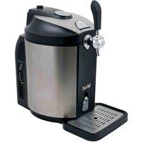 Baridi 5L Mini Keg Draft Beer Dispenser Tap 4 c Integrated Cooling, Black