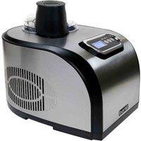 Baridi 1.5L Ice Cream & Sorbet Maker With Fast Freeze Compressor Cooling - DH50, Silver