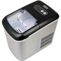 Baridi Ice Cube Maker 12Kg In 24Hr Electric With LED Display & 8 Minute Freeze, Silver
