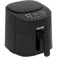 Baridi 3.5L Low Fat Air Fryer Digital Rapid Oil Free Circulation 1300W 8 Presets, Black
