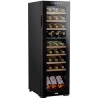 Baridi 27 Bottle Dual Zone Drinks Wine Cooler Fridge Touch Screen Led Black, Black