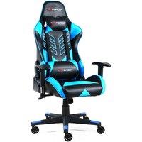 Gtforce Pro St Reclining Sports Racing Gaming Office Desk Pc Car Faux Leather Chair blue , Blue