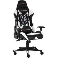 Gtforce Pro St Reclining Sports Racing Gaming Office Desk Pc Car Faux Leather Chair white , White