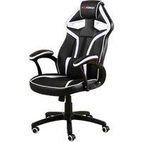 Gtforce Roadster 1 Sport Racing Car Office Chair Adjustable Lumbar Support Gaming Desk Bucket Faux L
