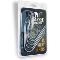 Pit Barrel Cooker PBC Extra Stainless Steel Hooks, Black