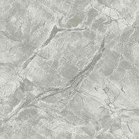 Holden Decor Portoro Marble Wallpaper 10m x 53cm Dove/Silver, White