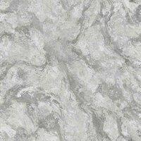 Holden Decor Levanto Marble Wallpaper 10m x 53cm Dove/Silver, White