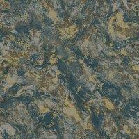 Holden Decor Levanto Marble Wallpaper 10m x 53cm Teal, Grey