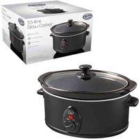 Quest Black 3.5 Ltr Slow Cooker - 200W