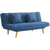 Home Detail Hamilton Blue Fabric Sofa Bed, Blue