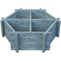 Shire Hexagonal Planter 4, Brown