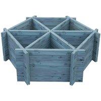 Shire Hexagonal Planter 6, Brown