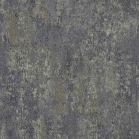 Holden Decor Austin Navy Wallpaper 10m x 53cm, Blue